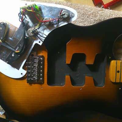Fender Squier Classic Vibe Stratocaster 50's 2-tone sunburst image 6