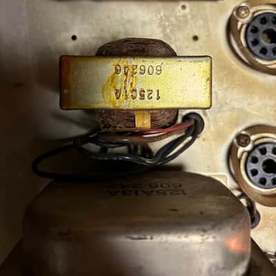 Fender Bassman 6G6-B Brownface 50-Watt 2x12" Piggyback Guitar Amp 1963 - 1964 - Blonde image 8