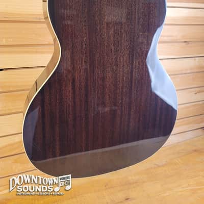 Epiphone Blues King Studio Acoustic-Electric Concert Guitar with Epiphone Gig Bag - Dark Burst image 6