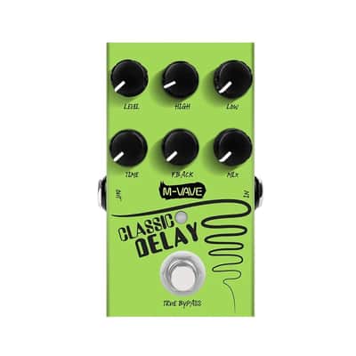 M-vave Classic Delay Effect Pedal for Guitarists with 600ms Delay Time,price include the import duty to US buyer image 1