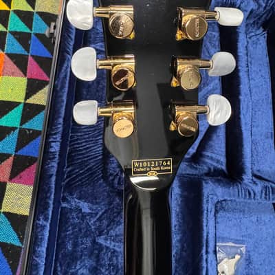 MINTY! Schecter Tempest Custom 2010 Gloss Black Gold Hardware 🏅🏅 image 9