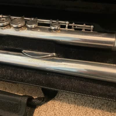 Yamaha 285SII Open Hole Flute New Pads New Case image 7
