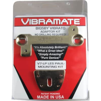Adapter Kit - Vibramate, for Bigsby B7 on Carved Top Les Pauls, Color: Gold image 2