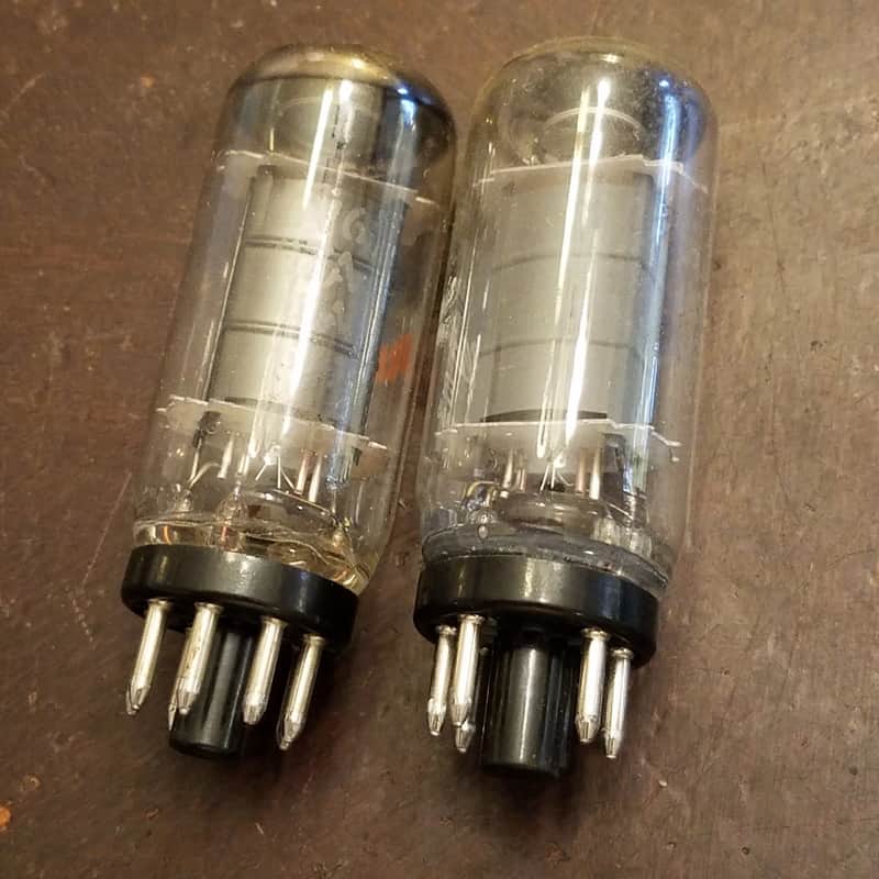 G.E ONE (1) 6V6GTA Beam Power tNOS AT1000 TESTED Vacuum Tube coin 6V6 Audio 1964-1972 image 1