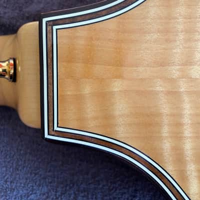 Höfner 5000/1 Deluxe Violin Bass (1994, Rare, Vintage), Blonde + Gold-Hardware + Case image 13