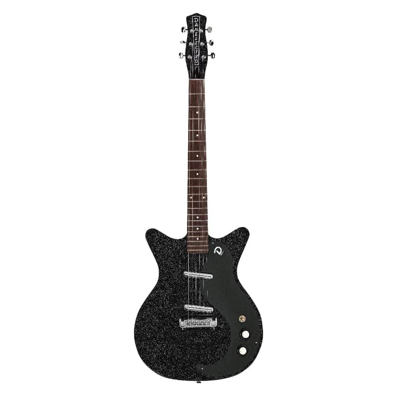 Danelectro Blackout 59 NOS+, Black Metalflake image 1