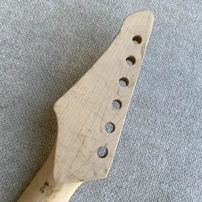 Maple Wood Guitar Neck, Maple Fingerboard 22 Frets image 5
