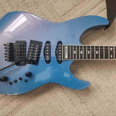 Kramer Stagemaster custom 1986 - Flip flop blue image 1