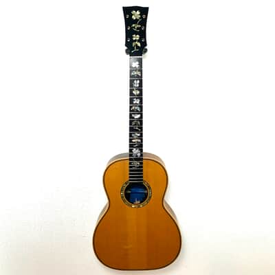Handmade 00 Size Acoustic Deluxe Appointment Spruce Rosewood Abalone Inlay image 1