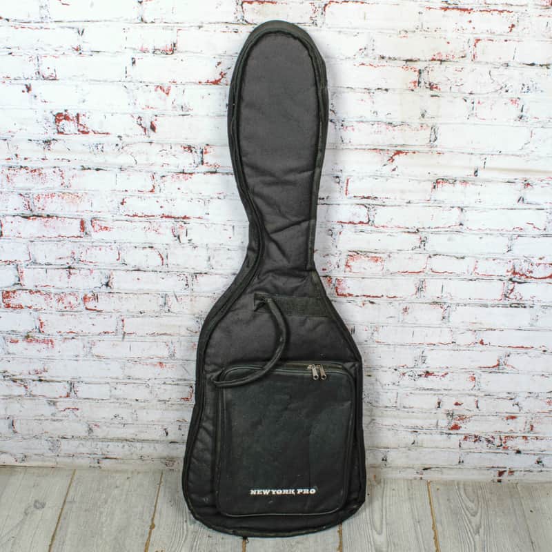 New York Pro - Paddded Electric Guitar Gig Bag - Black - x3940 - USED image 1