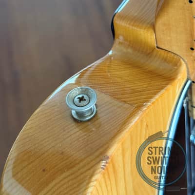 Fender Telecaster, ‘72, Natural Blonde, Black Guard, Ashwood, 1997 image 20