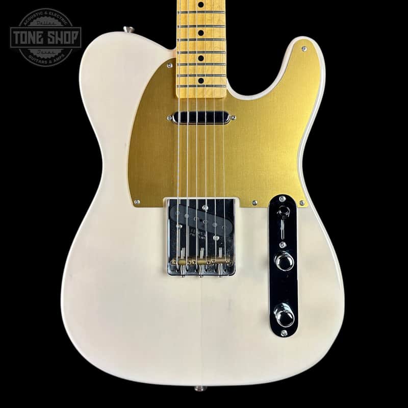 Used 2022 Fender JV Modified 50s Tele White Blonde w/bag TSU24323