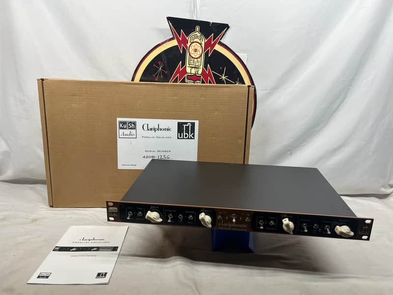 Kush Audio Clariphonic Parallel Equalizer EQ Rack Module with Box image 1