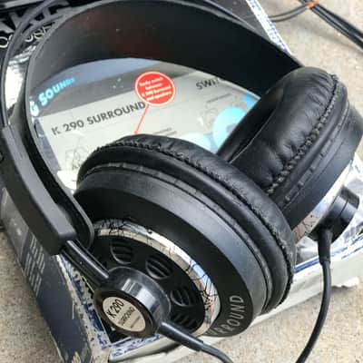 AKG K290 Surround Headphones with cables and switch box image 1