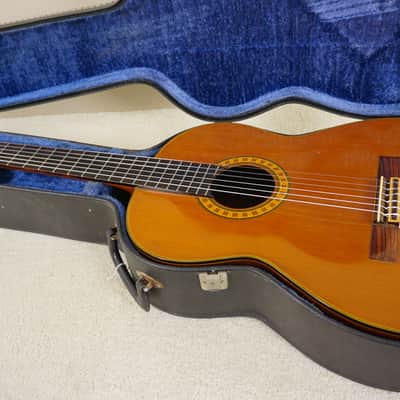 Vintage 1970s Fernandes GC-20 Grand Concert Classical Guitar MIJ w/ Hard Case image 23