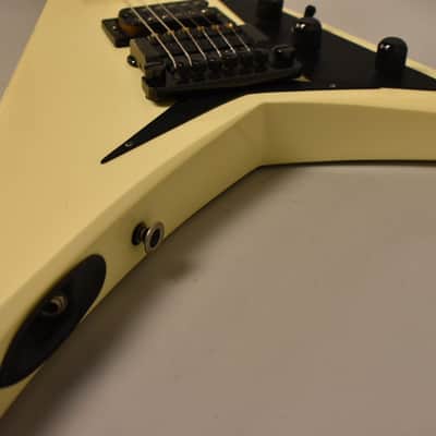 1984 Jackson RR1 Randy Rhoads Student Model Ivory White w/OHSC image 13