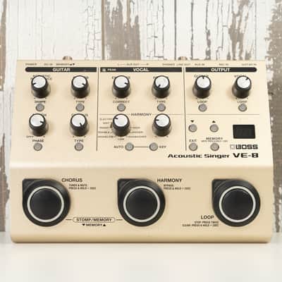 Boss VE-8 Acoustic Singer Pre-Amp | Reverb