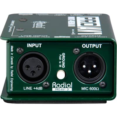 Radial ProAV1 - Audio/Video Passive Direct Box image 3