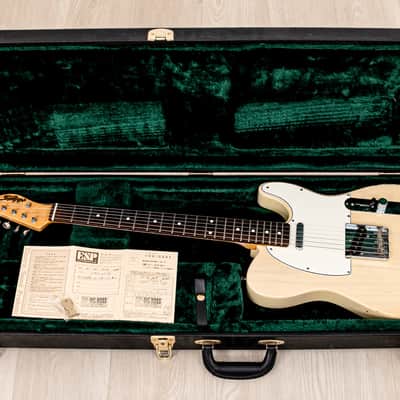 2014 Navigator by ESP N-TE-ASR T-Style Ash, Blonde Lacquer w/ Seymour Duncan Antiquity, Case & Tag image 20