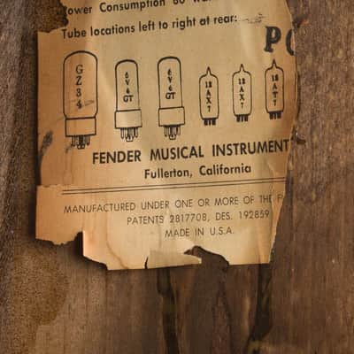 Fender  Princeton Reverb AA-764 Tube Amplifier (1966), ser. #A-09596. image 4