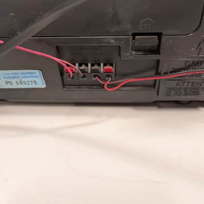 90’s Sony Boombox CFS-1030 Ghettoblaster w Graphic Equalizer AM/FM Cassette and Line in BOOMBOX Stereo Radio Works/Tape Player Doesn't Work image 7