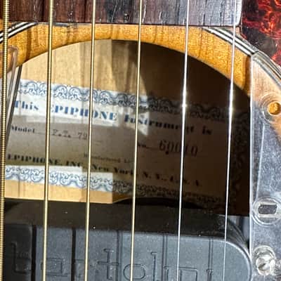 + New Video Epiphone 1951 FT-79 Jimi Hendrix & Kurt Cobain Acoustic Guitar + Bartolini 3AV Pickup + Case image 11
