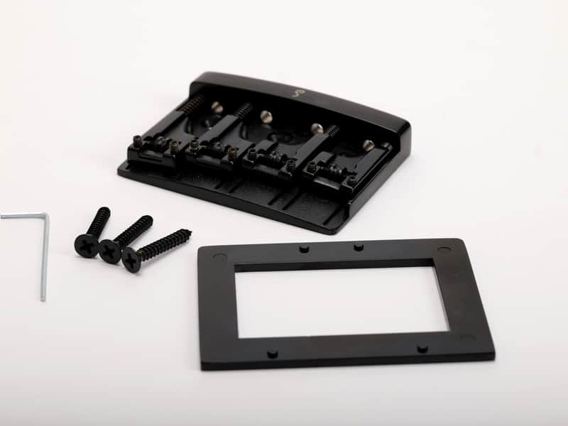 Schaller 3D-4 Bass Bridge 4-String Black Chrome image 1