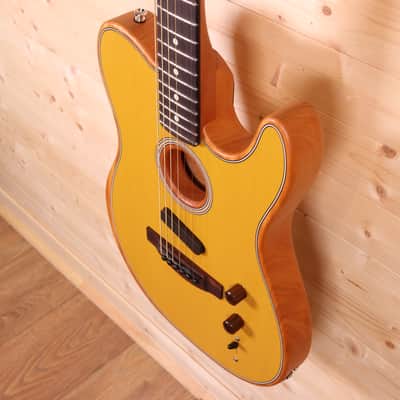 Fender Player Acoustasonic Telecaster - Rosewood Fingerboard, Butterscotch Blonde image 4