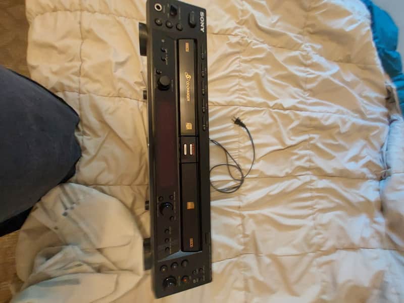 Sony cd recorder/player Rcd 500c - Black image 1