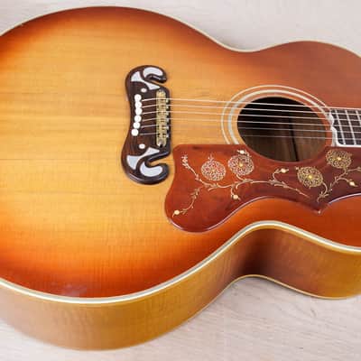 Gibson J-200 1964 Sunburst Vintage Jumbo Acoustic Guitar w/ OHSC image 6