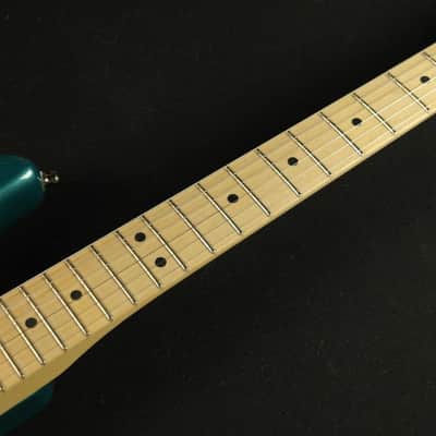 Fender American Elite Stratocaster Guitar, Ocean Turquoise, Maple Board - 0114002708 (818) image 3