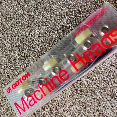 NEW Gotoh SD510-SL HAPM LOCKING Tuners Set L3+R3 Adjustable Height 3x3 - NICKEL image 3