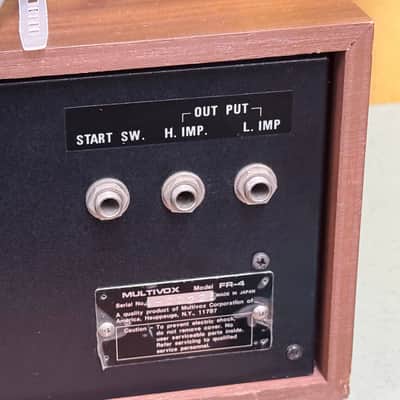 Multivox FR-4 Rhythm Ace Drum machine 1970s image 5