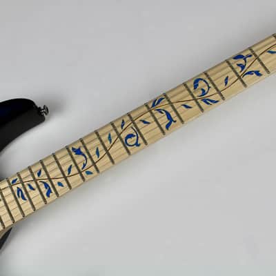 Ibanez Steve Vai Signature JEM77 - Blue Floral Pattern 2024 w/Gig Bag (JEM77PBFP) image 7