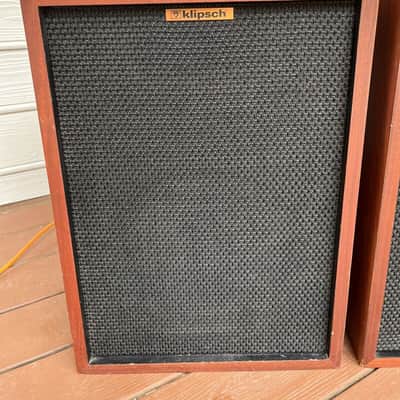 Vintage Klipsch Heresy I, HWO speakers matching pair sequential serials image 3