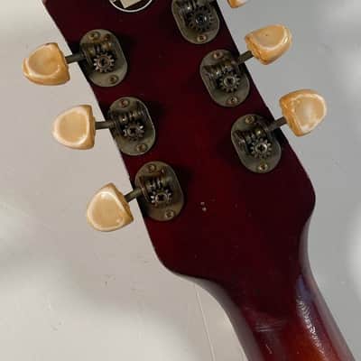 Teisco EP-17 Original '60s MIJ Vintage Hollow Body Electric Guitar Made in Japan image 9