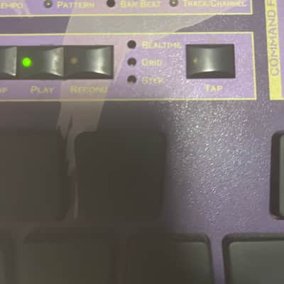 E-MU Systems MP-7 Command Station 128-Voice Synthesizer 2001 - Purple / Black image 3