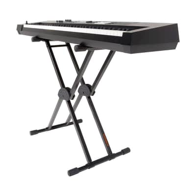 Roland KS-20X Spring Loaded Electronic Keyboard Stand, Double Brace , Black imagen 2
