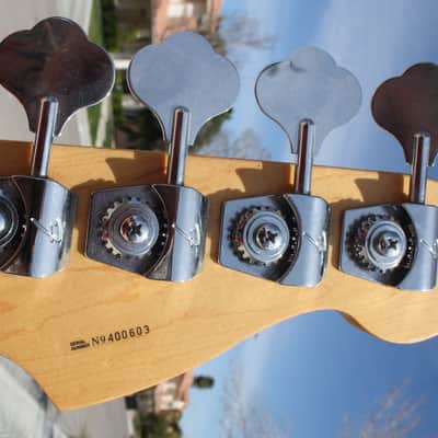 Fender Precision Bass  USA Black Left Handed 2000 image 5