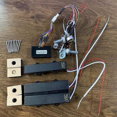 MEC Mec Bass Guitar Pickups Set with Wiring Harness Preamp Kit - As Shown image 1