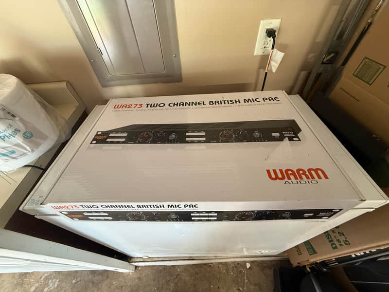 Warm Audio WA273 2-Channel British Microphone Preamp 2018 - Present - RAF Blue Gray image 1