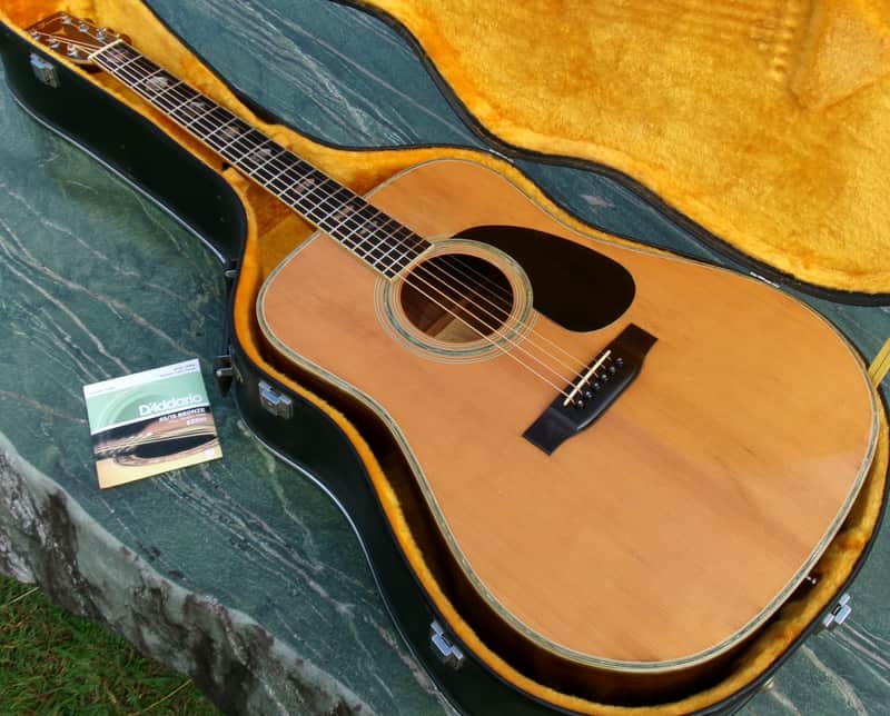 1974 Yairi YW-600 Dreadnought Guitar New Jacaranda Natural+vintage Hard Case image 1