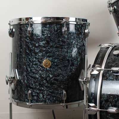 Gretsch Broadkaster Black Diamond Pearl Drum Set image 2