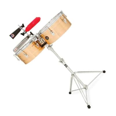 Latin Percussion LP Series LP257BZ Timbales Standard - Bronze image 4