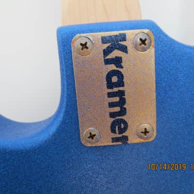 Kramer Baretta 2018 Blue Sparkle "custom" 1 of 1...TOTALL ..$349...2 weeks left ONLY! image 6
