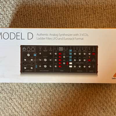 Behringer Model D Analog Synthesizer 2018 - Present - Black image 2