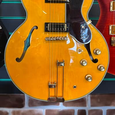 Epiphone Sheraton Natural 2024 Semi-Hollow Electric Guitar image 3