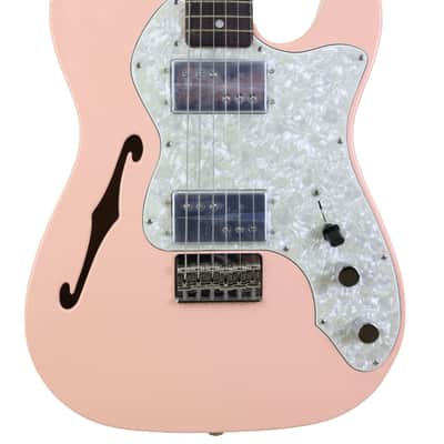 Fender '70s Telecaster Thinline Partscaster 2023 - Shell Pink image 3