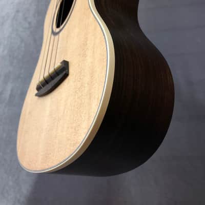 Kala Prototype Rosewood Spruce Top Tenor Ukulele w/ Olive Tweed Hard Case and D'addario Humidifier image 7