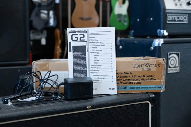 Korg Toneworks G2 Acoustic Guitar Processor w/ Box + Power | Reverb